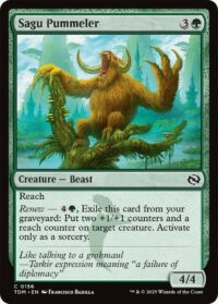 Sagu Pummeler - Common (Foil) - #156 - Inglés (TR)