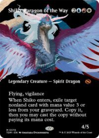 Shiko, Paragon of the Way (Borderless) - Mythic (Foil) - #370 - Inglés (TR)