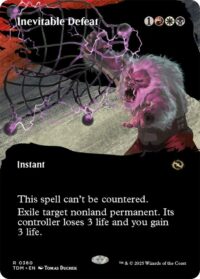 Inevitable Defeat (Borderless) - Rare - #360 - Inglés (TR)