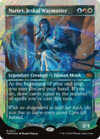 Narset, Jeskai Waymaster (Showcase) (Halo Foil) - Mythic - #417 - Inglés (TR)