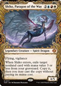 Shiko, Paragon of the Way (Showcase) - Mythic (Foil) - #317 - Inglés (TR)