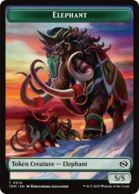 Elephant // Treasure  Double-Sided Token - Token - #14 // 16 - Inglés (TR)