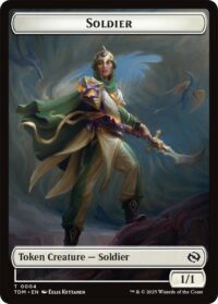 Soldier // Soldier Double-Sided Token - Token - #4 // 5 - Inglés (TR)