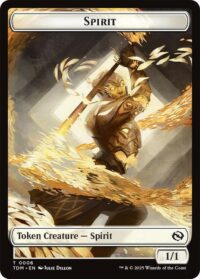 Spirit // Spirit Double-Sided Token - Token (Foil) - #6 // 7 - Inglés (TR)