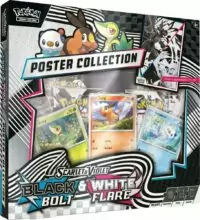 6x Pokemon TCG Scarlet & Violet - Black Bolt & White Flare - Unova Poster Collection - English (Case Sellado) [OFERTA DE REMATE]