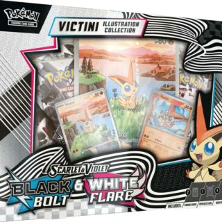 Pokemon TCG Scarlet & Violet - Black Bolt & White Flare - Unova Illustration Collection - English