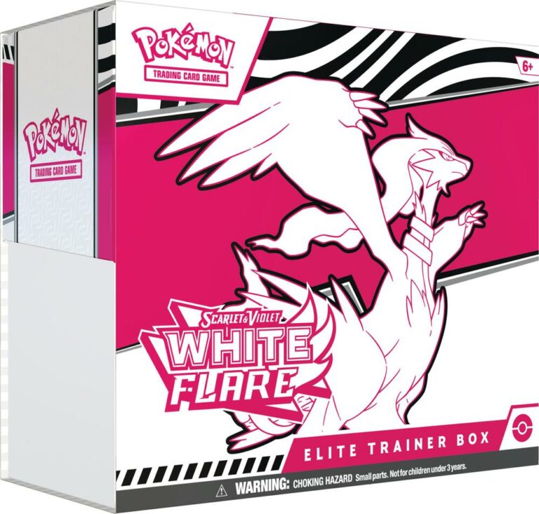 Pokemon TCG Scarlet & Violet - White Flare - Elite Trainer Box - English [REMATE FINAL 2025]