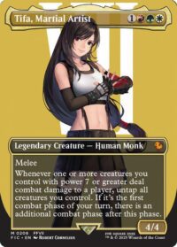 Tifa, Martial Artist (Borderless Foil) - Mythic - #206 - Inglés