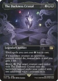 The Darkness Crystal (Borderless) - Rare - #335 - Inglés (FF)