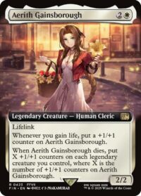 Aerith Gainsborough (Extended Art) - Rare - #423 - Inglés (FF)