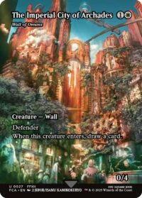 The Imperial City of Archades - Wall of Omens (Showcase Foil) - Uncommon - #27 - Inglés