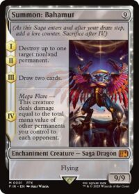 Summon: Bahamut - Mythic - #1 - Inglés (FF)