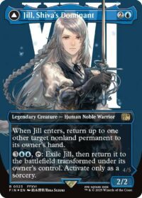 Jill, Shiva's Dominant (Borderless) (Surge Foil) - Rare - #523 - Inglés (FF)
