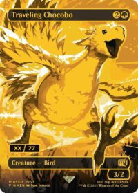 Traveling Chocobo (Borderless) (Serial Numbered) - Mythic - #511f - Inglés (FF)