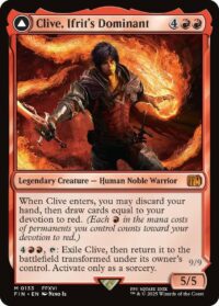 Clive, Ifrit's Dominant (Foil) - Mythic - #133 - Inglés (FF)