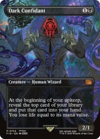 Dark Confidant (Borderless) - Mythic - #334 - Inglés (FF)