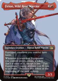 Firion, Wild Rose Warrior (Borderless) (Surge Foil) - Rare - #531 - Inglés (FF)