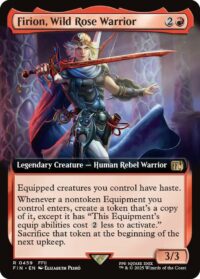 Firion, Wild Rose Warrior (Extended Art) - Rare - #459 - Inglés (FF)