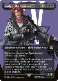 Ardyn, the Usurper (Borderless) (Surge Foil) - Rare - #524 - Inglés (FF)