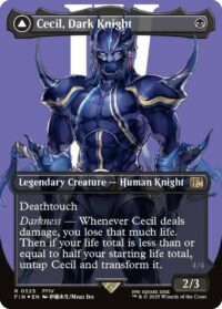 Cecil, Dark Knight (Borderless) (Surge Foil) - Rare - #525 - Inglés (FF)