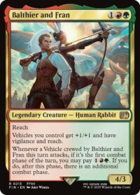 Balthier and Fran - Rare (Foil) - #213 - Inglés (FF)