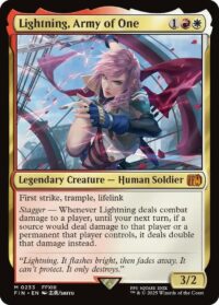 Lightning, Army of One - Mythic - #233 - Inglés (FF)