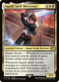Squall, SeeD Mercenary - Rare - #243 - Inglés (FF)