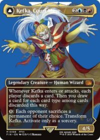 Kefka, Court Mage (Borderless) - Mythic - #398 - Inglés (FF)