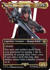 Noctis, Prince of Lucis (Borderless) - Rare - #401 - Inglés (FF)
