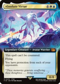 Absolute Virtue (Extended Art) - Mythic - #476 - Inglés (FF)