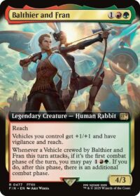 Balthier and Fran (Extended Art) - Rare - #477 - Inglés (FF)