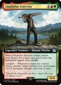 Gladiolus Amicitia (Extended Art) - Uncommon - #489 - Inglés (FF)