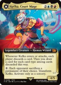 Kefka, Court Mage (Extended Art) - Mythic - #496 - Inglés (FF)