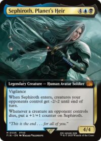 Sephiroth, Planet's Heir (Extended Art) - Mythic - #505 - Inglés (FF)