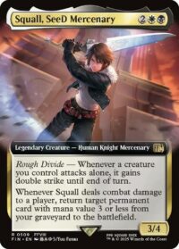 Squall, SeeD Mercenary (Extended Art) - Rare - #509 - Inglés (FF)