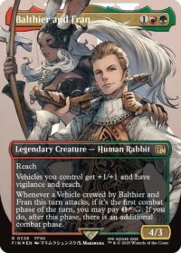 Balthier and Fran (Borderless) (Surge Foil) - Rare - #538 - Inglés (FF)