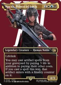 Noctis, Prince of Lucis (Borderless) (Surge Foil) - Rare - #546 - Inglés (FF)