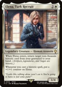 Elena, Turk Recruit - Rare - #18 - Inglés