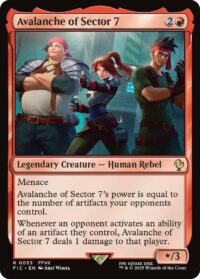 Avalanche of Sector 7 - Rare - #53 - Inglés