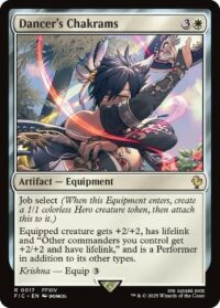 Dancer's Chakrams(Foil) - Rare - #17 - Inglés