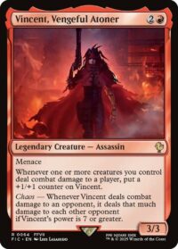 Vincent, Vengeful Atoner - Rare - #64 - Inglés