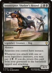 Interceptor, Shadow's Hound - Rare - #47 - Inglés