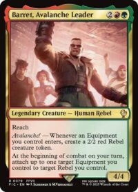 Barret, Avalanche Leader - Rare - #79 - Inglés