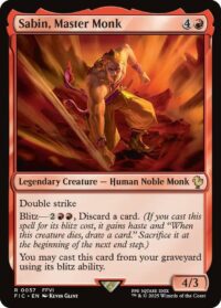 Sabin, Master Monk - Rare (Foil) - #57 - Inglés