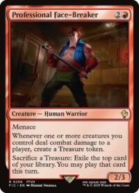Professional Face-Breaker - Rare (Foil) - #296 - Inglés