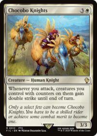 Chocobo Knights - Rare - #12 - Inglés