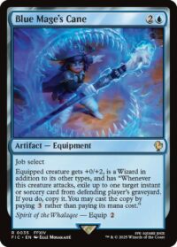 Blue Mage's Cane(Foil) - Rare - #35 - Inglés