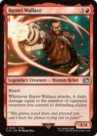 Barret Wallace - Uncommon - #129 - Inglés (FF)