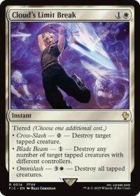 Cloud's Limit Break - Rare (Foil) - #14 - Inglés