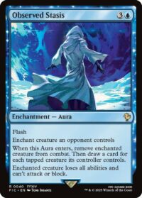 Observed Stasis - Rare (Foil) - #40 - Inglés